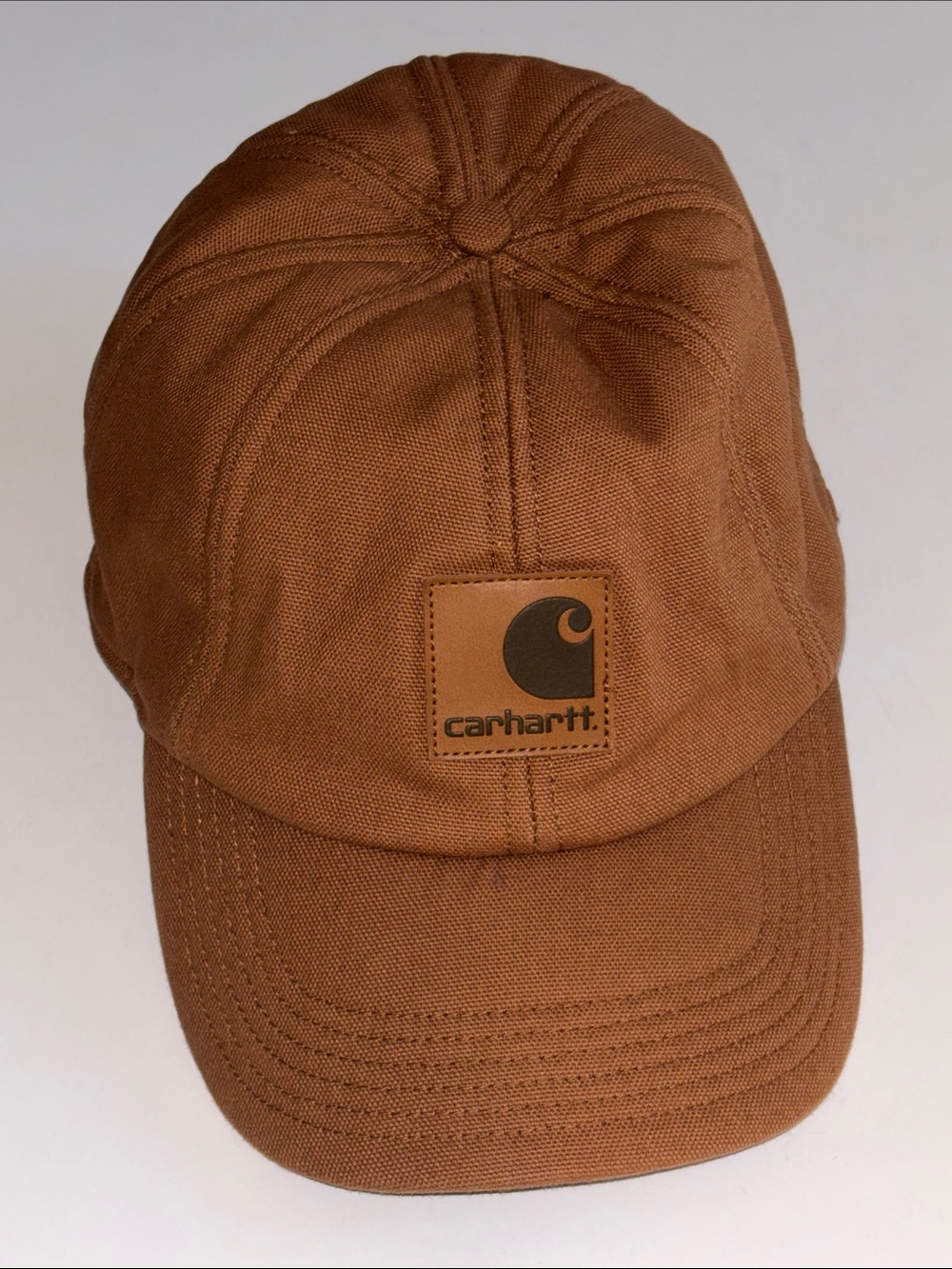 Carhartt WorkFlex Ear-Flap Cap (Model A199), made from durable cotton canvas wit